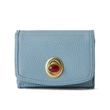 HASHIBAMI【Ha-2008-729 天然石ミニウォレット】ペールブルー