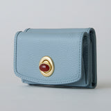HASHIBAMI【Ha-2008-729 天然石ミニウォレット】ペールブルー
