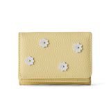 HASHIBAMI 【Ha-2509-606 スモールフラワー ミニウォレット】ペールイエロー