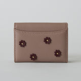 HASHIBAMI 【Ha-2509-606 スモールフラワー ミニウォレット】ローズグレー