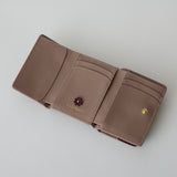 HASHIBAMI 【Ha-2509-606 スモールフラワー ミニウォレット】ローズグレー