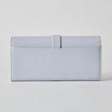 《予約商品》HASHIBAMI【Ha-2509-605 フラワーバックル ロングウォレット】サルビアブルー