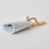 HASHIBAMI 【Ha-2307-220 ハート型 スマートキーリング】サルビアブルー