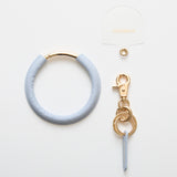 HASHIBAMI【Ha-2311-410 ウィンドベル ハンドストラップ】サルビアブルー