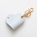 HASHIBAMI 【Ha-2307-220 ハート型 スマートキーリング】サルビアブルー