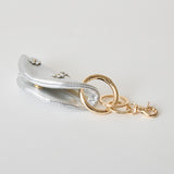 HASHIBAMI 【Ha-2509-615 スモールフラワー キーケース】シルバー