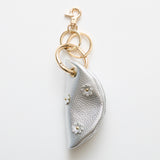 HASHIBAMI 【Ha-2509-615 スモールフラワー キーケース】シルバー