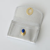 ◆CORRECT限定◆HASHIBAMI 【Ha-2511-104 天然石 カードケース】シルバー