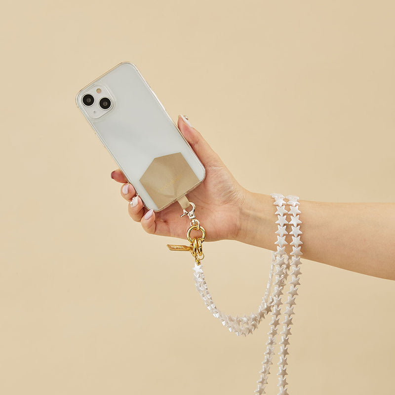 HASHIBAMI 【Ha-2303-032 スターパール モバイルストラップ】スター(スモール)