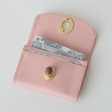 《予約商品》HASHIBAMI 【Ha-2511-104 天然石 カードケース】ストロベリー