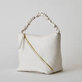 HASHIBAMI【Ha-2509-602 クシュクシュ ワンショルダー】 ホワイト