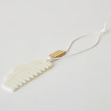 HASHIBAMI【Ha-2509-614 天然石モチーフチャーム】ホワイト