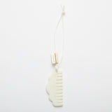 HASHIBAMI【Ha-2509-614 天然石モチーフチャーム】ホワイト