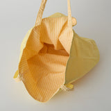 murir【MUR25003 hello ナイロンロゴトート】イエロー