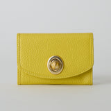 《予約商品》HASHIBAMI 【Ha-2511-104 天然石 カードケース】イエロー