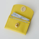 《予約商品》HASHIBAMI 【Ha-2511-104 天然石 カードケース】イエロー