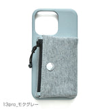 SHAKECASE【SC-07-019 シェイクポーチ スウェットキジ 13proサイズ】モクグレー