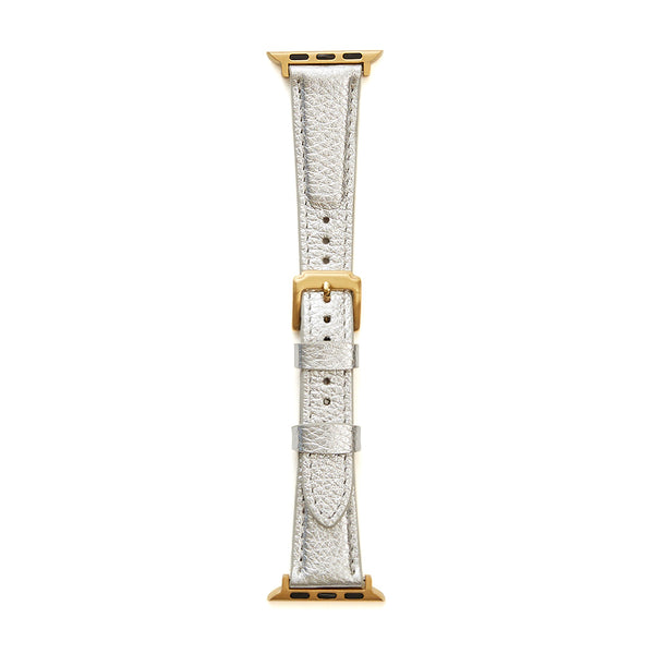 HASHIBAMI【Ha-2111-518 エイチビー アップルウォッチバンド  (38/40/41mm)】シルバー
