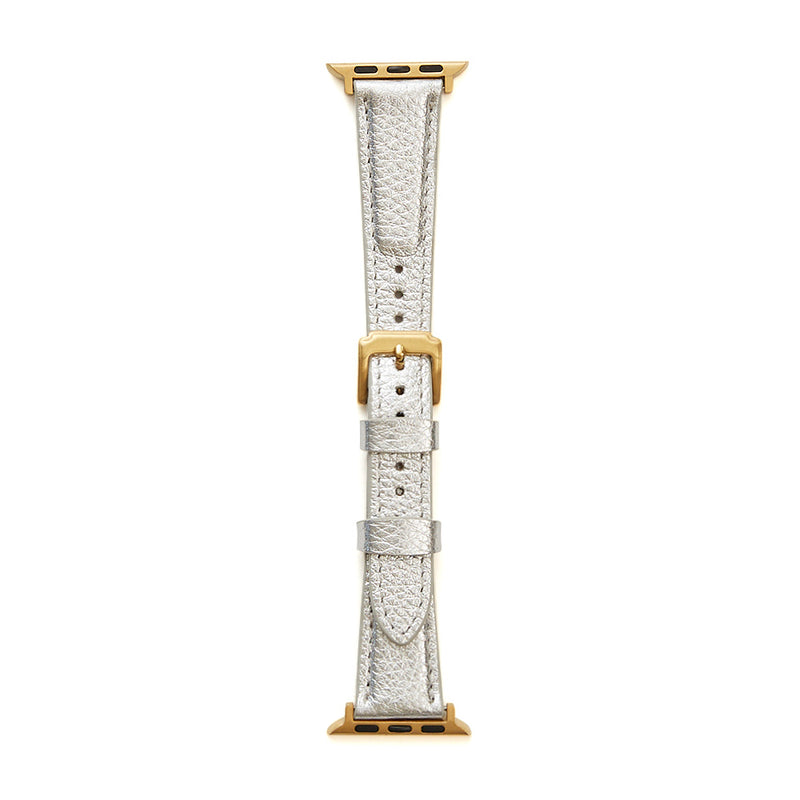 HASHIBAMI【Ha-2111-518 エイチビー アップルウォッチバンド  (38/40/41mm)】シルバー