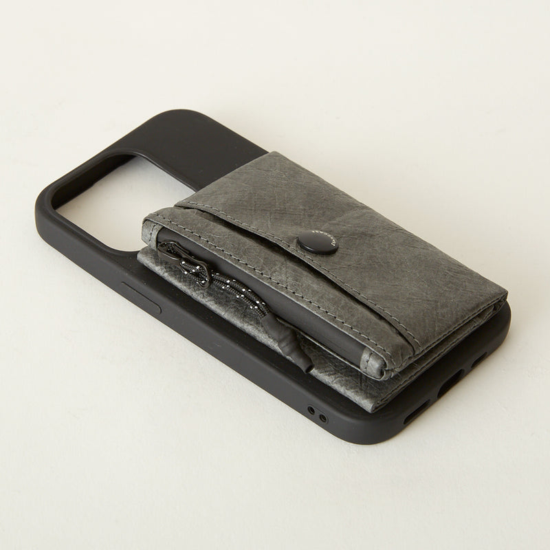 SHAKECASE【SC-10-301 シェイクポーチ タイベック×ラバー 14proサイズ】スミクロ