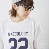 N+Ecology【NE-0022024  22ナンバリング ロンT】ホワイト