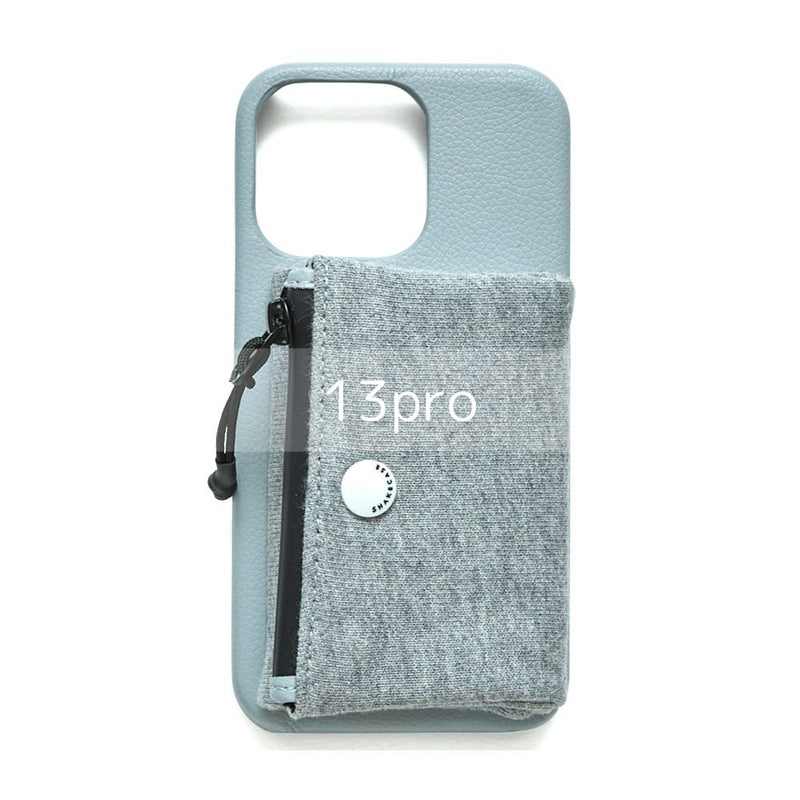 SHAKECASE【SC-07-019 シェイクポーチ スウェットキジ 13proサイズ】モクグレー