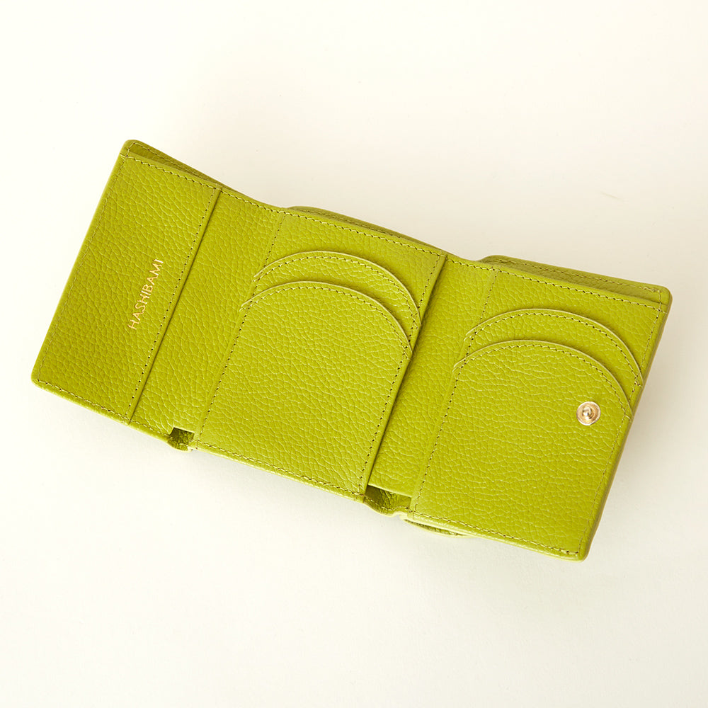 HASHIBAMI 【Ha-1711-453 ニュー ラウンドフォルム ミニウォレット